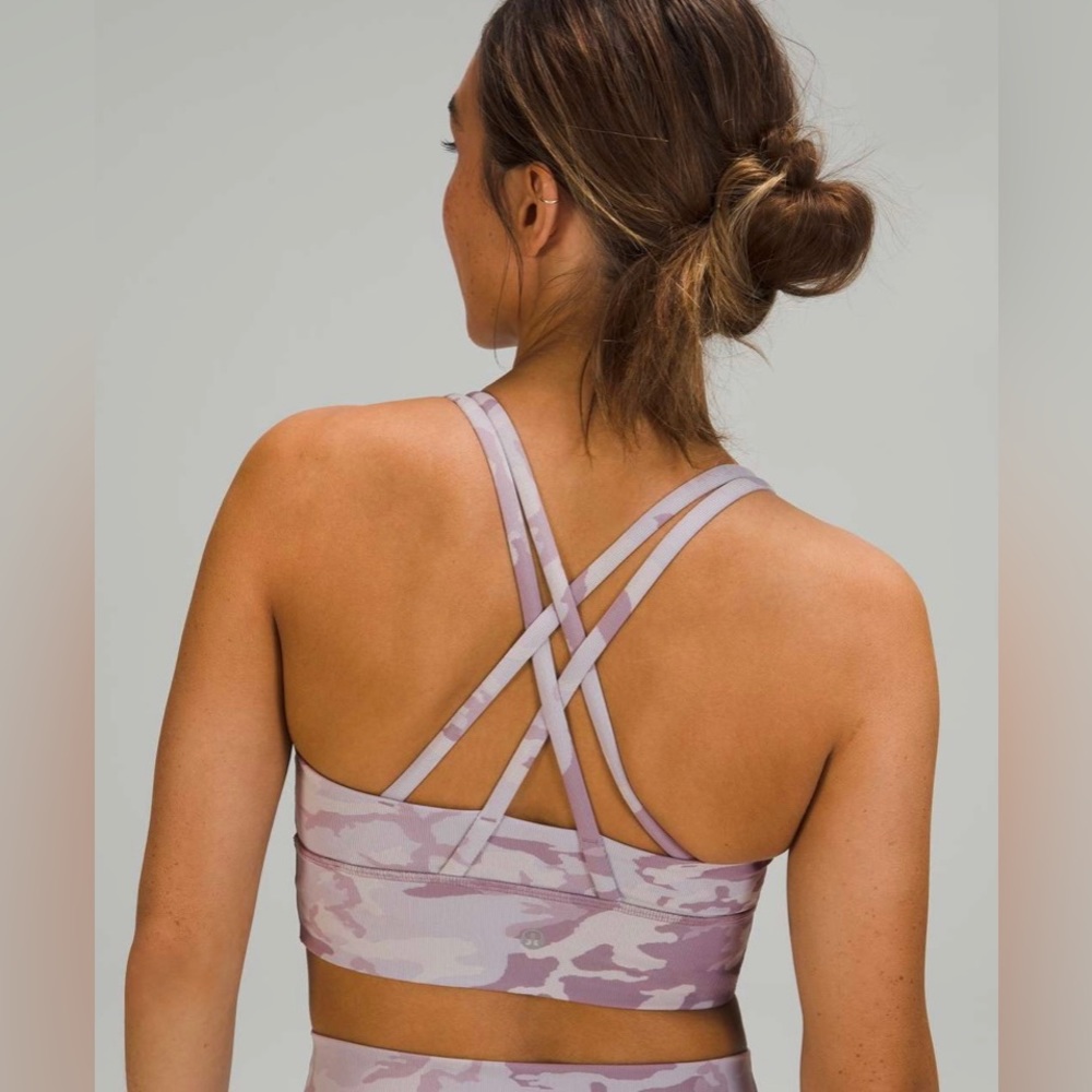 Lululemon Energy Bra Long Line Ribbed - Picture 2 of 9